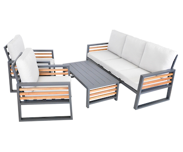 Rojaplast COLMAR SET hliníková souprava 1314