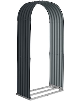 Rojaplast dřevník SUN OVÁL 103x40x200cm WS-T1