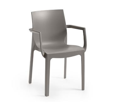 Rojaplast Křeslo EMMA ARMCHAIR- šedá 481955