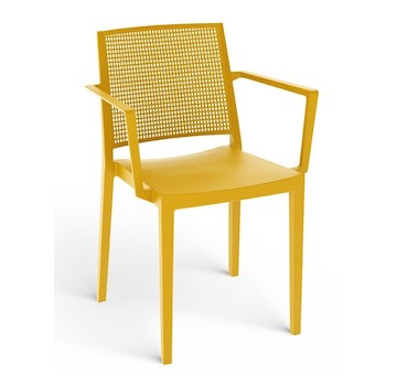 Rojaplast Křeslo GRID ARMCHAIR - hořčicově žlutá 441205