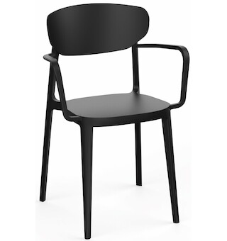 Rojaplast Křeslo MARE ARMCHAIR - černá 551900