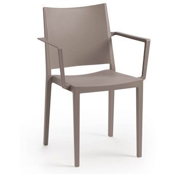 Rojaplast Křeslo MOSK ARMCHAIR - taupe 421802