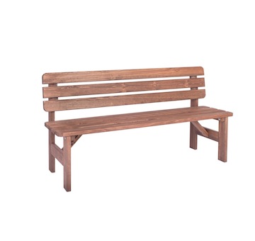 Rojaplast MIRIAM zahradní lavice dřevěná - 150 cm 151/6