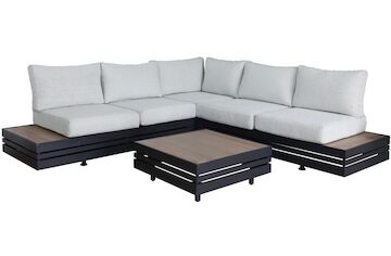 Rojaplast NEW YORK rohová hliníková souprava 614238