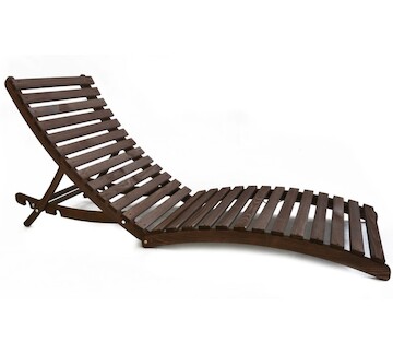 Rojaplast SOLARO skládací lehátko dřevěné 11464