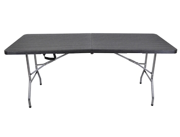 Rojaplast Stůl CATERING 180x74 cm ČERNÝ DS-CZ180W