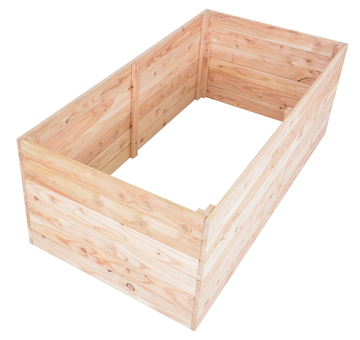 Rojaplast záhon vyvýšený PREMIUM MODŘÍN 135x70x50cm dřevěný 9214