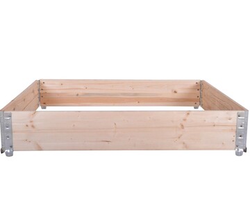 Rojaplast záhon vyvýšený SKLÁDACÍ 120x80cm dřevěný 1628401