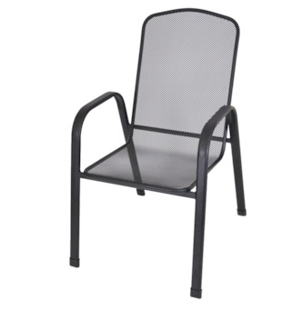 Rojaplast Zahradní křeslo SAVOY kovové stohotalené 609/91