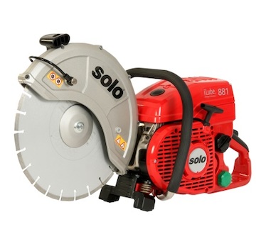 SOLO 881-12 benzínová rozbrušovačka - pila na beton- 5.45kW, 300mm, 10.4kg