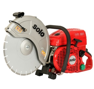SOLO 881-14 benzínová rozbrušovačka - pila na beton - 5.45kW, 350mm, 10.5kg