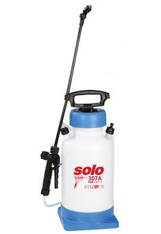 SOLO ruční postřikovač na kyselé přípravky Solo CleanLine 307 A FKM - 7.0L, 3bar