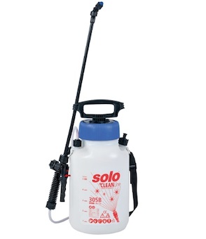 SOLO ruční postřikovač na zásadité (alkalické) přípravky Solo CleanLine 305 B EPDM - 5.0L, 3bar