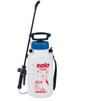 SOLO ruční postřikovač na zásadité (alkalické) přípravky Solo CleanLine 307 B EPDM - 7.0L, 3bar