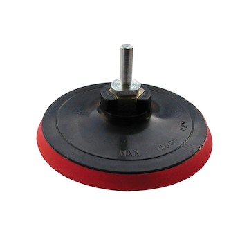 Stavtool P10005  Nosič brusných výseků na suchý zip + trn | 115 mm