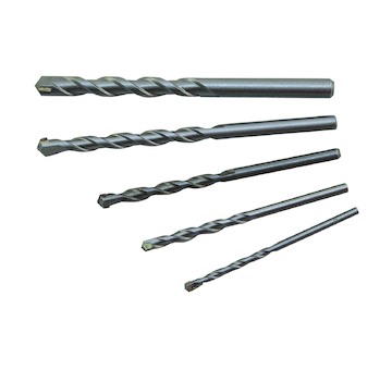 Stavtool P11407  Sada vidiových vrtáků, válcová stopka | 4-10 mm, 5 dílů, PVC obal