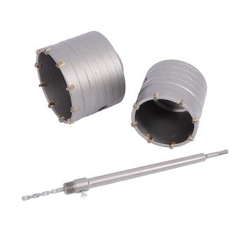 Stavtool P11830  Vykružovací korunka + trn do zdiva SDS-PLUS | 65, 80 mm