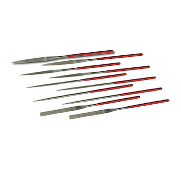 Stavtool P18803  Sada jehlových pilníků s diamantových povrchem 10 dílů | 140 mm