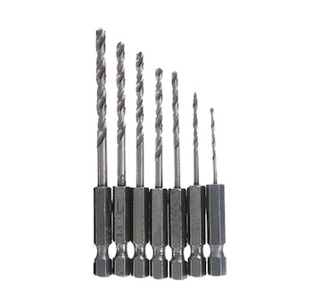 Stavtool P26207  Sada vrtáků do kovu HSS-R | 1,5 - 6,0 mm 7 dílů