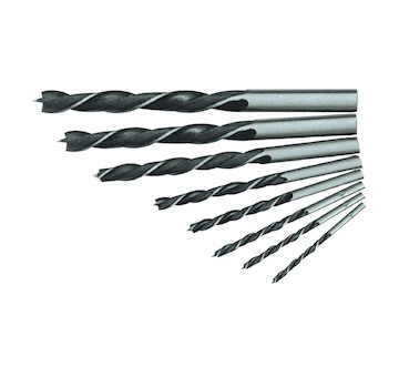 Stavtool ST23800  Sada vrtáků do dřeva 8 dílů | 3-10 mm, PVC obal