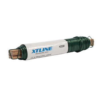STAVTOOL Vázací drát zelený PVC | 0,65 (0,55) mm x 30 m 42201