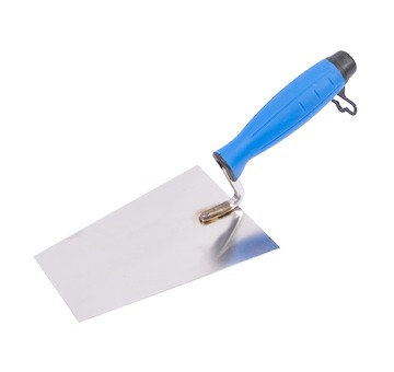 Stavtool Z911237  Lžíce zednická nerezová softgrip | 140 mm