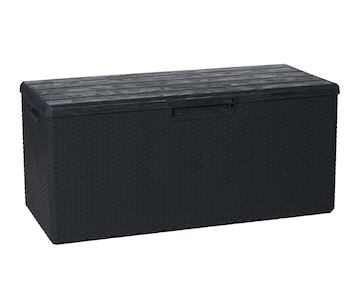 TOOMAX PORTOFINO zahradní plastový úložný box 340 L - grafit Z0176R1--4100