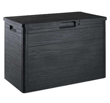 TOOMAX WOODYS zahradní plastový úložný box 160 L - grafit Z0186R0--4100