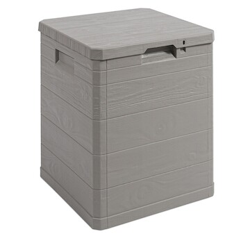 TOOMAX WOODYS zahradní plastový úložný box 90 L - světle šedá Z0173R0--2500