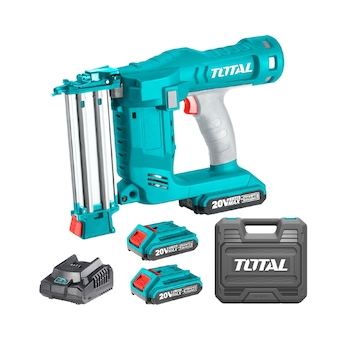 TOTAL TCBNLI2001 Hřebíkovačka aku, 20V Li-ion, 2000mAh (2x), industrial