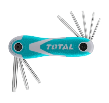 TOTAL THT1061846 Klíče TORX, sada 8 ks, CrV