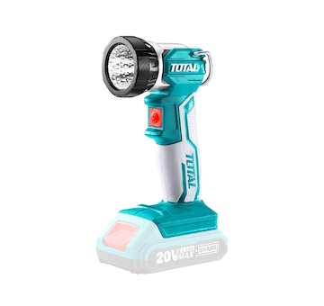 TOTAL TWLI2001 světlo pracovní závěsné, 20V Li-ion, 2000mAh, LED, 3.2W, bez baterie a nabíječky
