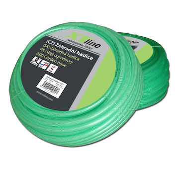 XTLINE 3VAL3/420M Hadice zahradní zelená PVC, 3/4