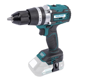 XTLINE Aku vrtačka s příklepem bezuhlíková 18 V, 70 Nm XT102805