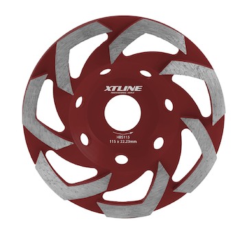 XTLINE HBS150 Kotouč diamantový brusný segmentový, 150x22,2 mm
