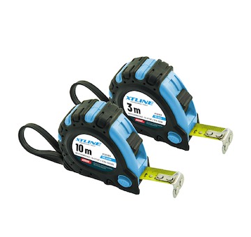 XTLINE P13152 Metr svinovací magnetický 2x stop, 2 m x 16 mm