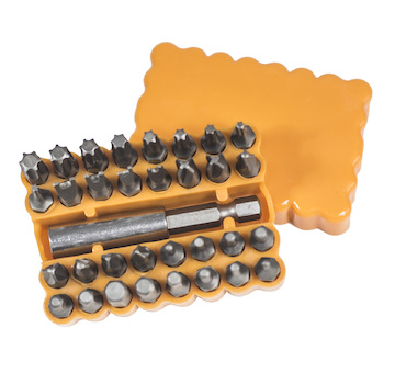 XTLINE P16639 Sada bitů 1/4” 33 dílů