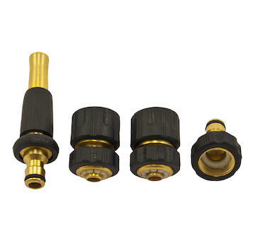 XTLINE SB3106T Postřikovač hubice stavitelná + adaptér 1/2”- 3/4” + 2 rychlospojky