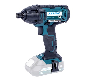 XTLINE XT102710 Aku rázový utahovák na bity 18 V, 180 Nm