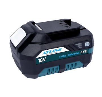 XTLINE XT102784E Aku baterie Li-Ion 18 V, 4.0 Ah, EVE