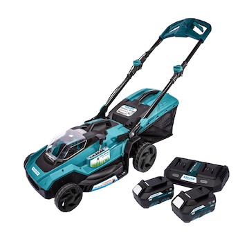 XTLINE XT102893-2B4 Aku sekačka 400 mm bezuhlíková 36 V + 2 baterie 4.0 Ah + nabíječka 3.0 A