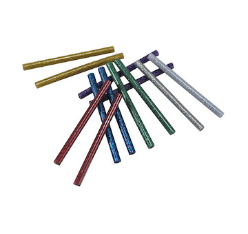 XTLINE XT10801 Lepicí tavné tyčinky barevné třpitivé, 7x100 mm (1bal/12ks)