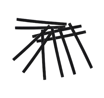 XTLINE XT10807 Lepicí tavné tyčinky černé, 11x200 mm (1 kg)
