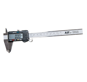 XTLINE XT130430 Měřítko posuvné digitální, 150 mm, odchylka 0,01 mm