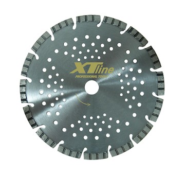XTLINE XT165230 Kotouč diamantový segmentový TURBO LASER, 230x2,4x10x22,2 mm
