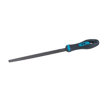 XTLINE XT180343 Pilník dílenský na kov trojhranný, 250 mm