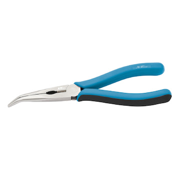XTLINE XT54195 Kleště prodloužené zahnuté softgrip, 200 mm