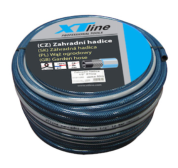 XTLINE XT913415 Hadice zahradní modrá PVC, 3/4