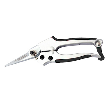 XTLINE XT93023 Nůžky zahradnické kovové, pogumovaná rukojeť, SK5, 180 mm