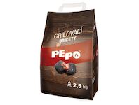 Brikety PE-PO 2.5 kg, dřevěné, ke grilování 2210644